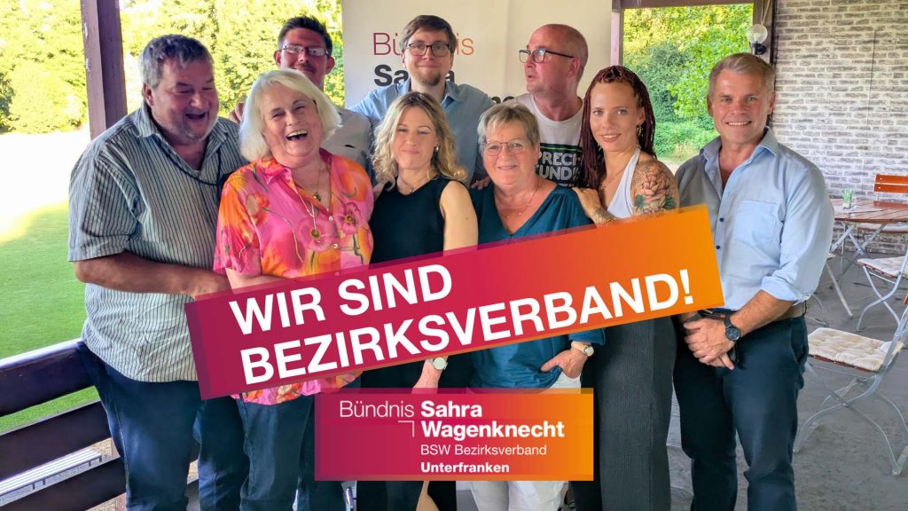 Gruppenbild Bezirksvorstand Unterfranken BSW
